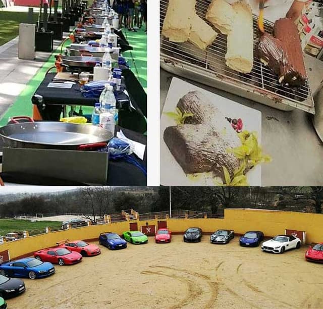entretenimiento coche de lujo